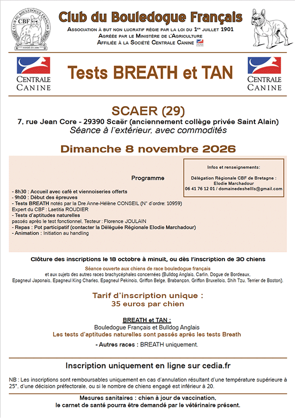 BREATH et TAN à Scaer (29). 8 novembre